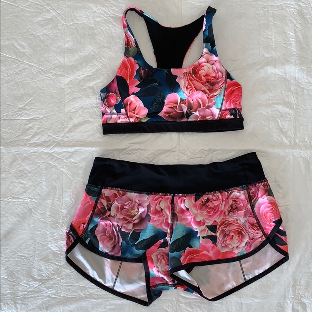 Lululemon Secret Garden of Roses Set 6